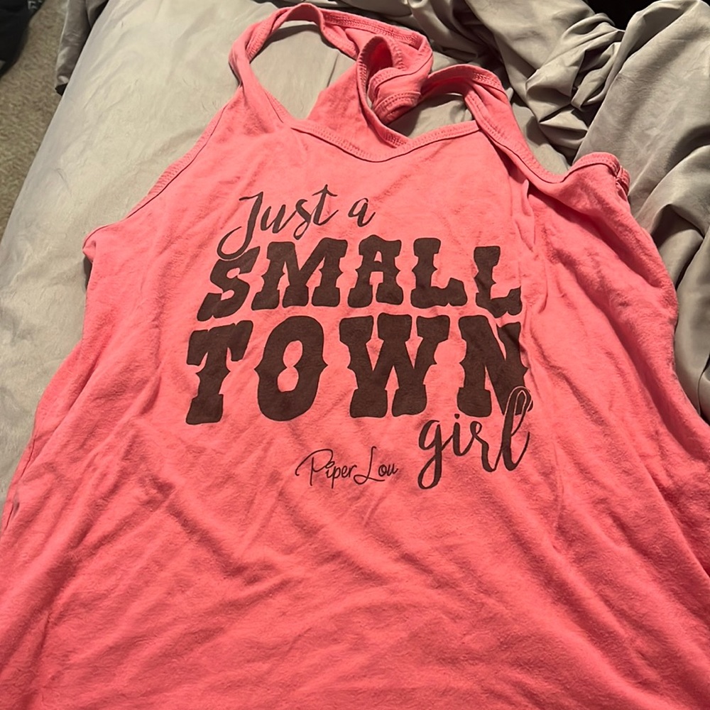 Piper Lou “Just a small town girl” tank top